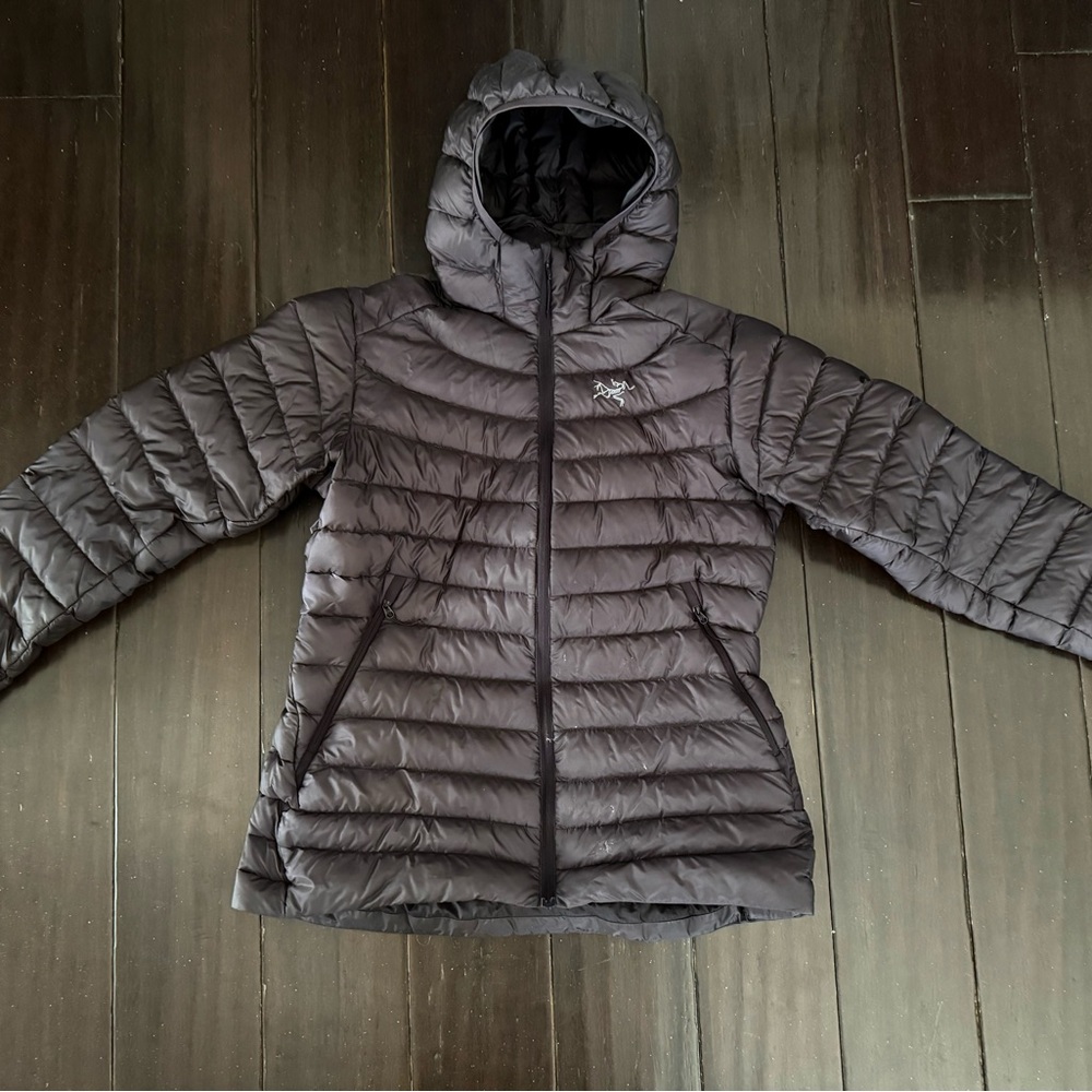 Arc'teryx Cerium down hoody jacket, black Large women’s